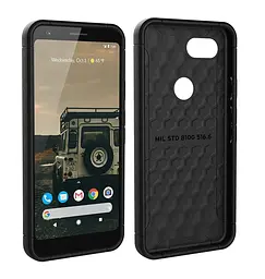 Чохол протиударний двошаровий UAG Scout Series для Google Pixel 3a XL Black - мініатюра 4