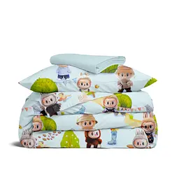 Дитяча постільна білизна Cosas LABUBU CS21 110х140см (LabubuBlue_El80-58LightBlue_140)