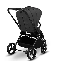 Універсальна коляска 2 в 1 Lionelo Mika Grey Graphite, темно-сіра (LO-MIKA 2IN1 GREY GRAPHITE) - мініатюра 5