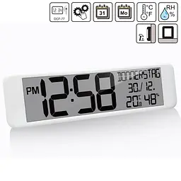Годинник настінний Technoline WS8120 White (WS8120), Білий - мініатюра 4