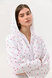 Халат Lotus Home - Molly Heart muslin S/M - мініатюра 4