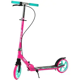Самокат Best Scooter 88-102х54х12.5 см Чорно-рожевий 000283572