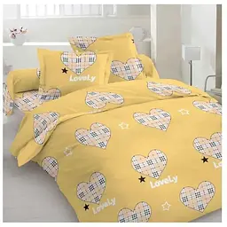 Комплект постільної білизни TIMETOSLEEP 2-х сп (2 нав.70х70) 401367 Бязь GOLD LUХ