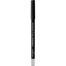 Олівець для очей водостійкий Bourjois Contour Clubbing Waterproof №55 (Ultra Black Glitter) 1.2 г - мініатюра 2
