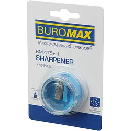 Точилка Buromax пластикова кругла (BM.4756-1) - мініатюра 3