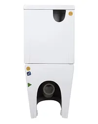 Унітаз підлоговий Qtap Jay Ultra Quiet з сидінням Slim Duroplast/ Soft-close/ Quick Release QT07222175TW - мініатюра 6