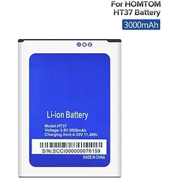 Акумулятор Homtom HT37 / HT37 Pro 3000 mAh AAA - мініатюра 2
