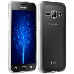 Чохол-накладка Toto TPU High Clear Case Samsung Galaxy J1 J120H 2016 Transparent - мініатюра 2