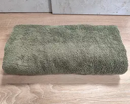 Рушник турецький махровий однотонний Zeron 70х140 Green щільність 500 г/м2