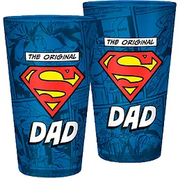 Склянка DC Comics The Original "S" Dad (Супермен) 400 мл - мініатюра 3