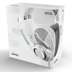 Навушники Sennheiser ігрові дротові EPOS H6PRO Open (1000971) білі - мініатюра 6