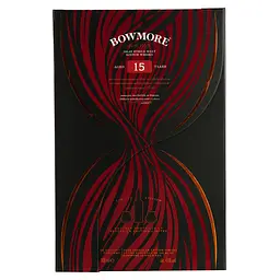 Віскі Bowmore Darkest 15 Years Old 43% 0.7 л з двома келихами в подарунковій упаковці - мініатюра 9