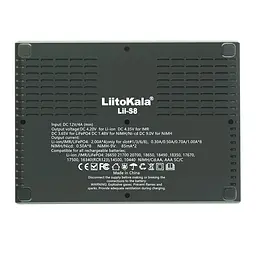 Універсальний зарядний пристрій LiitoKala Lii-S8 EU на 8 каналів - мініатюра 4