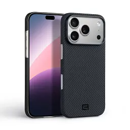 Чохол ArmorStandart BlackIcon Aramid Twill MagCase для Apple iPhone 18 Pro Black - мініатюра 2