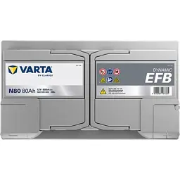 Акумулятор автомобільний Varta Blue Dynamic 80Ah (580500080) - мініатюра 2