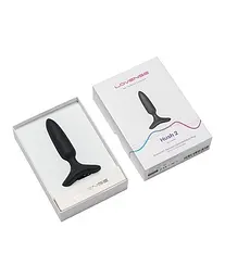 Анальная смарт-вибропробка Lovense Hush 2, размер XS, 12х2.5 см - миниатюра 7