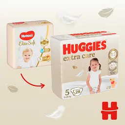 Підгузки Huggies Extra Care Size 5 (11-25 кг) 28 шт (5029053583150) - мініатюра 3
