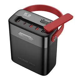 Універсальна мобільна батарея Hoco J143 Title 22.5W/PD20W 80000 mAh Black (36625_3608747) - мініатюра 3
