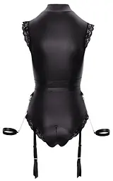 Боді Cottelli Collection Bondage Matte XL чорний - мініатюра 5