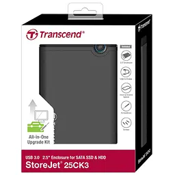 Кишеня зовнішня Transcend TS0GSJ25CK3 - мініатюра 4