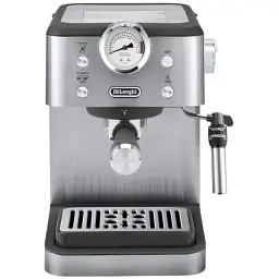 Кавоварка ріжкова еспресо Delonghi Linea Classic EM450.M Stainless steel UA