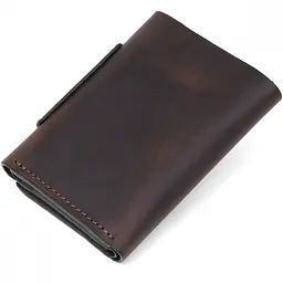 Жіночий шкіряний гаманець Grande Pelle 10х8х2 см acs0024494 - мініатюра 2