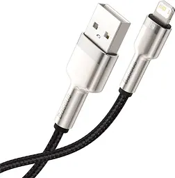 Кабель Baseus Cafule Metal USB to Lightning 1m Black (CALJK-A01) [82093] - мініатюра 3