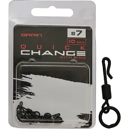 Вертлюжок Brain Quick Change With Ring #7 (10 шт/уп) SGCA-8021-7