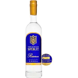Горілка Ukrainian Spirit Reserve 40% 0.7 л - мініатюра 2