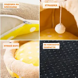 Затишна лежанка для тварин Derby Pet Beds Grey L - мініатюра 3