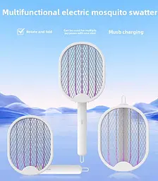 Мухобійка для знищення комах 14500 мАч / Знищувач комах / Антимоскітна лампа для знищення комах 2 Вт - мініатюра 3