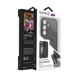 Чохол MAKE Samsung S26 Atlas Magnet Black