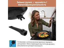 Набір сковорідок Krauff з антипригарним покриттям 2 шт (24 см, 28 см) 25-305-084 - мініатюра 8