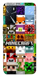 Чохол Demsky Minecraft collage для Oppo A16s / A16