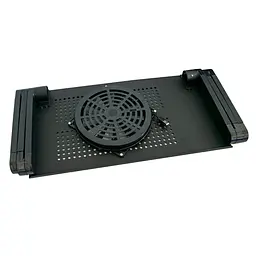 Столик-трансформер для ноутбука Laptop table T6 підставка для ноутбука з охолодженням — 1 вентилятор (ST) - мініатюра 5