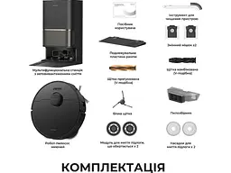 Робот-пилосос з вологим прибиранням Dreame L50s Pro Ultra Black (RLL88HE-Bl) - мініатюра 11