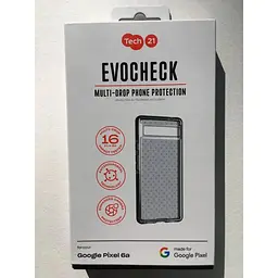 Оригінальний протиударний чохол Tech21 Evo Check для Pixel 6a (6.1") Black (T21-9488) - мініатюра 9
