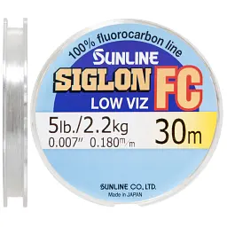 Флюорокарбон Sunline Siglon FC 30 м 0.180 мм 2.2 кг поводковий