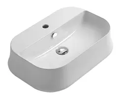 Умивальник Simas Sharp 60 см white Glossy Білий SH09
