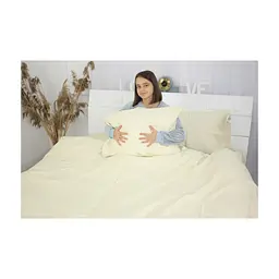 Постільна білизна MirSon Сатин Premium 0001 Moko White 2х160х220 (2200001717831) - мініатюра 4