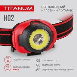 Налобний світлодіодний ліхтарик Titanum TLF-H02 100 Lm 6500 K (TLF-H02) - мініатюра 5