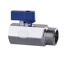 Кран кульовий міні Solomon 1/2″ ЗВ NV-3025