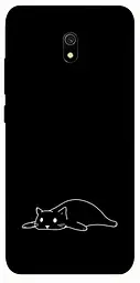 TPU чохол Demsky Lazy cat для Xiaomi Redmi 8a