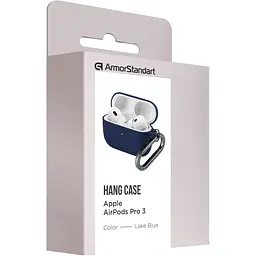 Чохол ArmorStandart Hang Case для Apple AirPods Pro 3 Lake Blue (ARM88273) [149495] - мініатюра 3