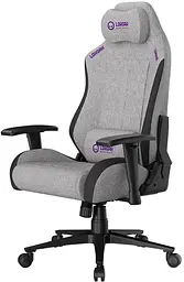 Ігрове крісло Lorgar CHA41 Premium Anti-Stain Fabric Grey (LRG-CHA41-GY) - мініатюра 3