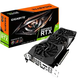 Відеокарта Gigabyte RTX 2060 6G GAMING OC (GV-N2060GAMING OC-6GD) (GDDR6, 192 bit, PCI-E v3.0) Б/в