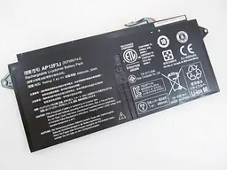 Акумулятор для ноутбука Acer AP12F3J Aspire S7-391, 4680 mAh (35Wh), 4cell, 7.4V, Li-Po, чорний