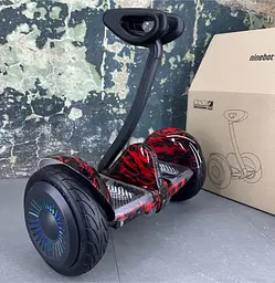 Сігвей міні Ninebot MiniRobot 54V Premium та LED колеса Mini Червоне Полум'я