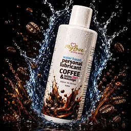 Лубрикант MyLove Aroma Series IntimMassage 2in1 Coffee, 300 мл - мініатюра 2