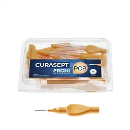 Міжзубний йоржик Curasept Proxi P08, ISO1 (0.8 мм, мандарин), 25 шт - мініатюра 3